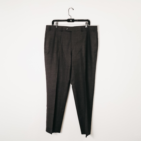 Ralph Lauren Lauren Wool Pants, Men's Slacks, Size W36 wool gray type Vintage Second Hand
